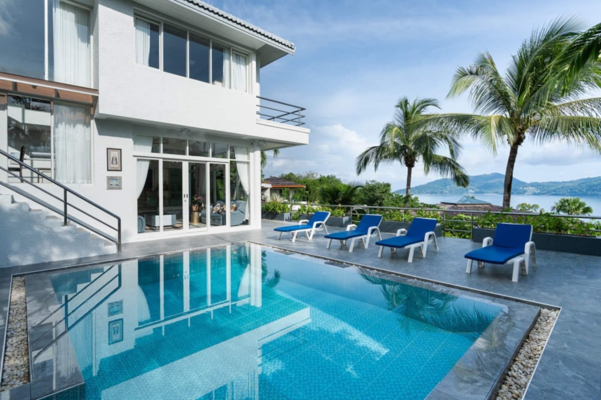 VIPA Seaview Villa private pool with panoramic sea view Patong Phuket