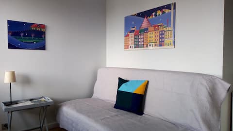 Top performing Airbnb: Above the trees. Park. Metro in Ursynów