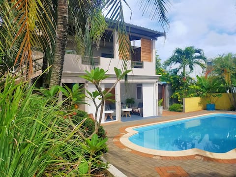 Cozy private Mauritian house- Residence Perdrix