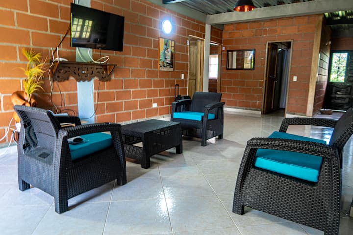 Finca San Rafael Cerca Al Rio Wifi 6-12 Personas - San Carlos