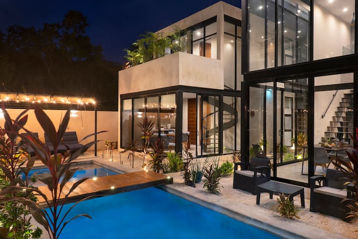 Tropical Paradise: 4 Private Villas&pools In Tulum - Tulum