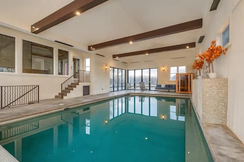 Restoration Farmware Indoor Pool 5500sqft Hot Tub