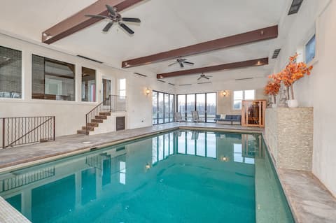 Restoration Farmware Indoor Pool 5500sqft Hot Tub