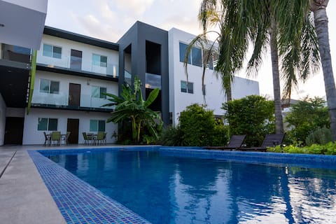 2 BR + Parking, Best location