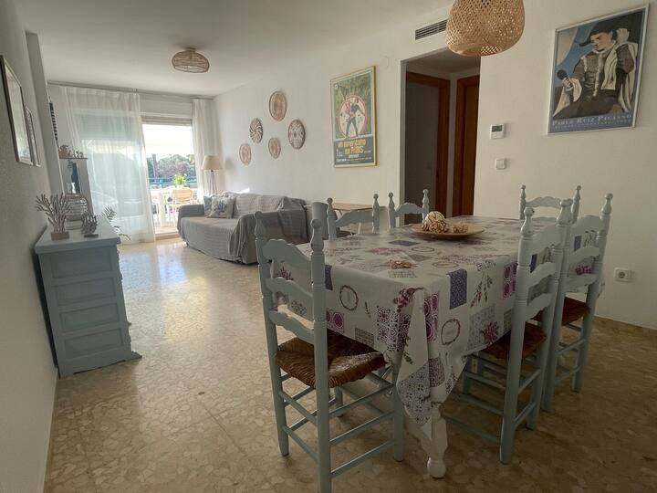Apartamento Con Amplia Terraza Junto A La Playa - Oliva