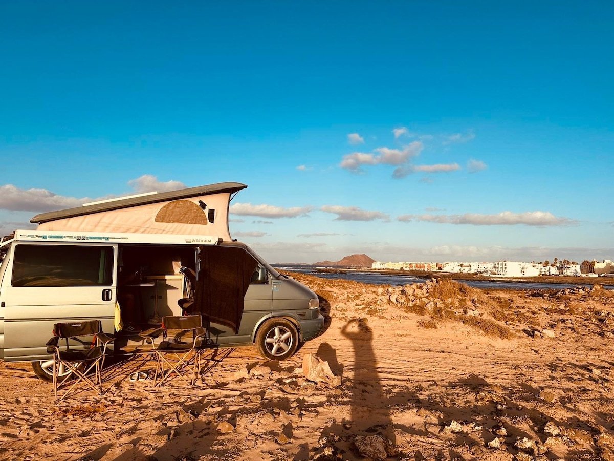T4 California Camper Van. Wohnmobil. - Wohnwagen zur Miete in Tuineje,  Kanarische Inseln, Spanien - Airbnb