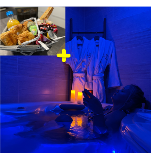 3* Jacuzzi cottage +Breakfast