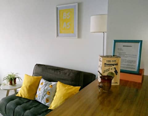 Top performing Airbnb: Easy access via Avda. 9 de Julio, pool, parking in Constitución