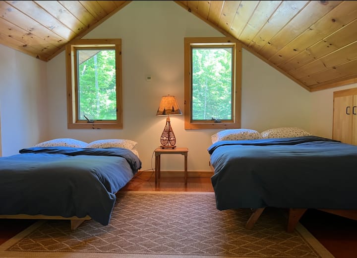Bedroom 4 - 2 full futon beds in the secluded loft area. 