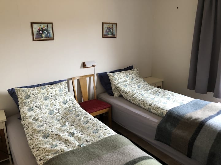 1st floor 2 single beds