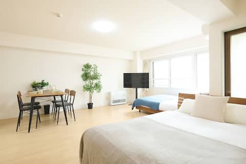 [RHK/E] Central Sapporo! Recommended for business and sightseeing!