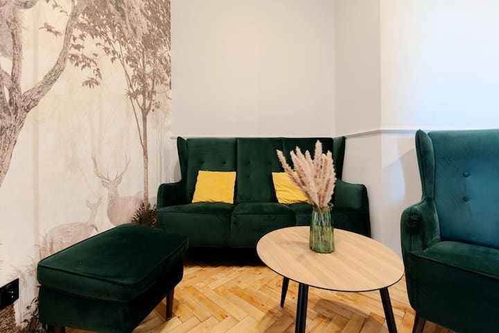 3 Bedrooms & Living Room+balcony, Central Apt,8prs - Cracovia
