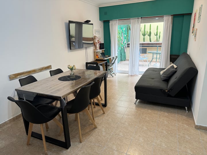 Two-bedroom apartment in Parque Chas near Av. de los Incas
