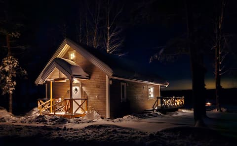 Nordgårdshytta with sauna in Finnskogen