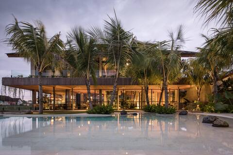 8BR Architectural Masterpiece In Central Canggu