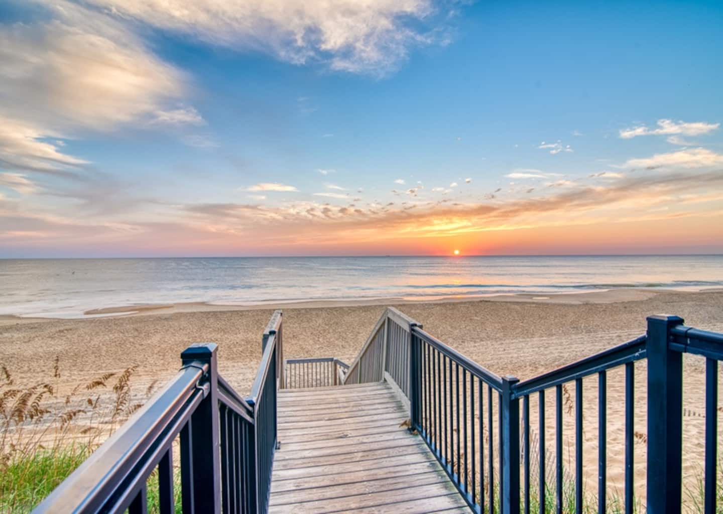 Walk from the resort pool straight to the beach. The access point is right there, with no towels to pack up, no shuttles to catch, just a short stroll from the water to the sand.