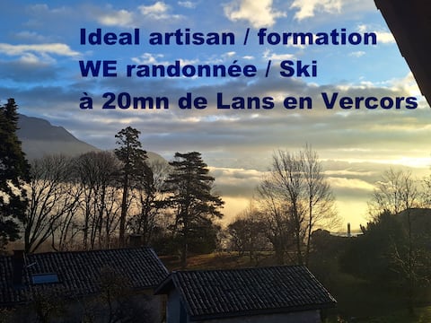 Quiet studio on the Vercors slopes