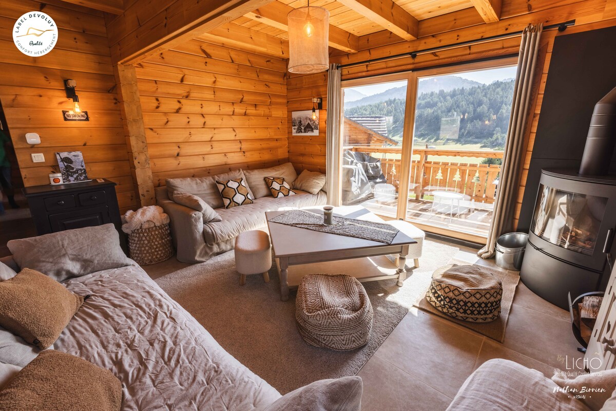 Leistungsstarkes Airbnb: Luxury Chalet 14 pers 
6 bedrooms La Joue du Loup in Dévoluy