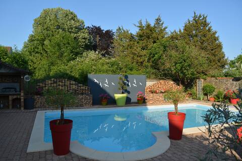 La Beaune piaule / Maison (Piscine)