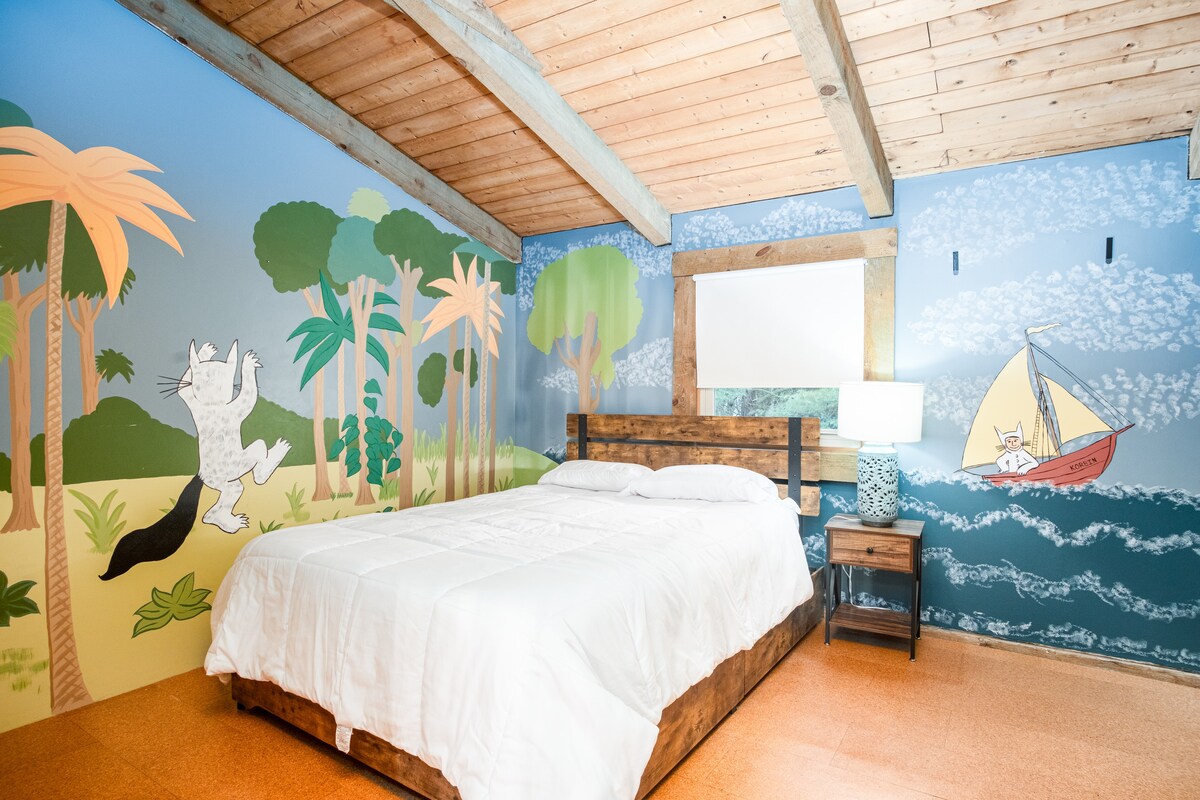 Menšia manželská posteľ 