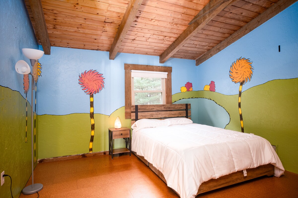 Menšia manželská posteľ 