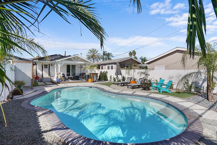 Heated Pool | Renovated 3BR House | Backyard Oasis