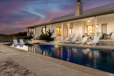 Serene Ranch Escape With Heated Pool