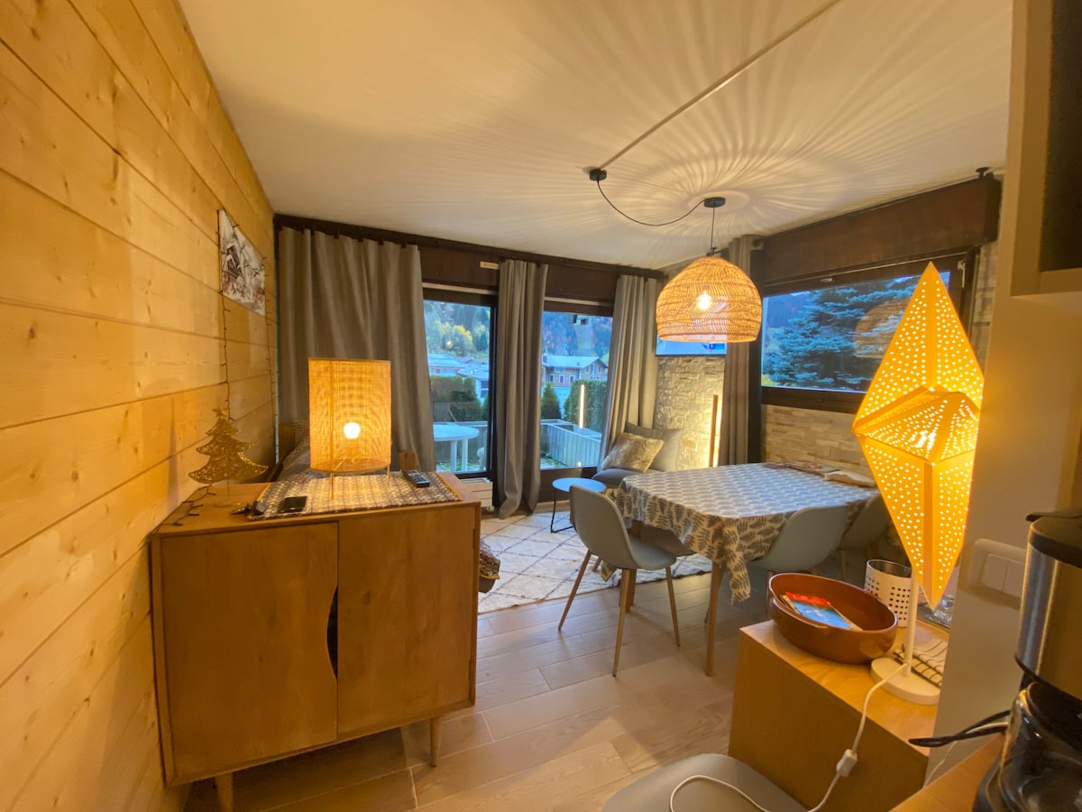 Beliebte Airbnb-Anzeige: Apartment in the center and on the slopes in La Clusaz