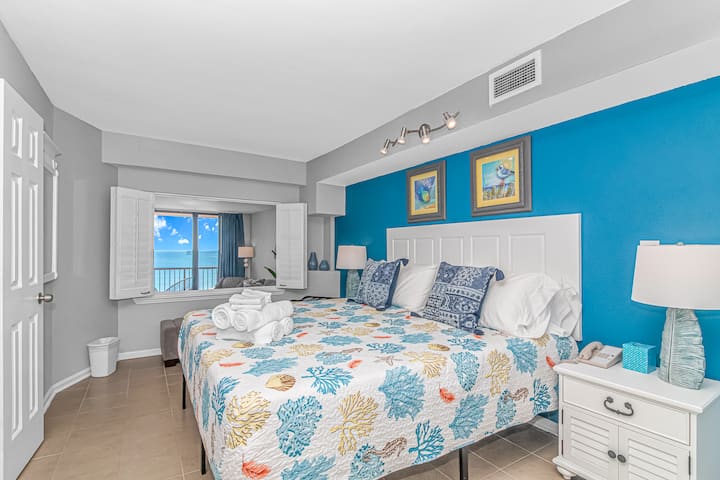 Newly Renovated Ocean Front Condo 1br 1bath 2 Beds - Myrtle Beach, SC