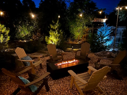 TWO Living Spaces near DU, Firepit, Zen in Denver