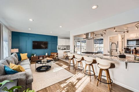 TWO Living Spaces! Firepit, Denver Zen in the City