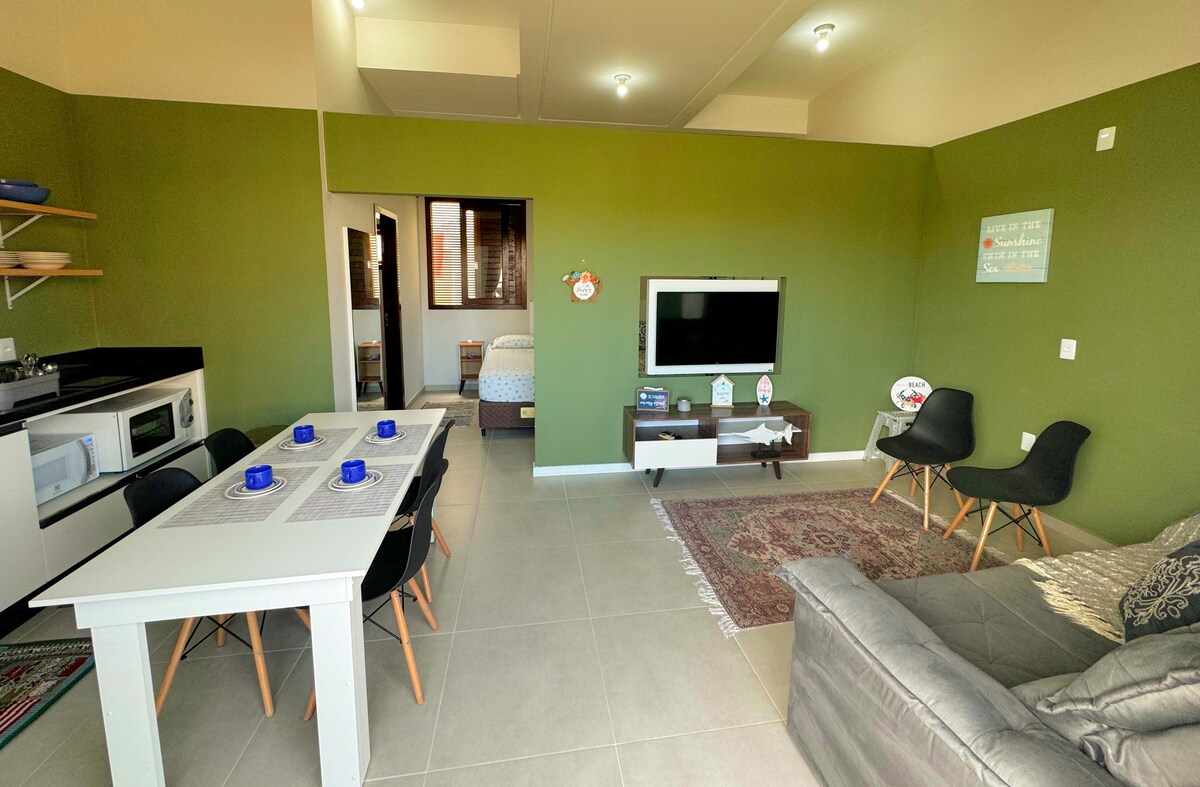 Imóvel de sucesso: Studio Zona Sul B. Rincão 250 meters from the sea em Balneário Rincão
