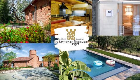 Grande Maison -14p- Piscine Jacuzzi Climatisation