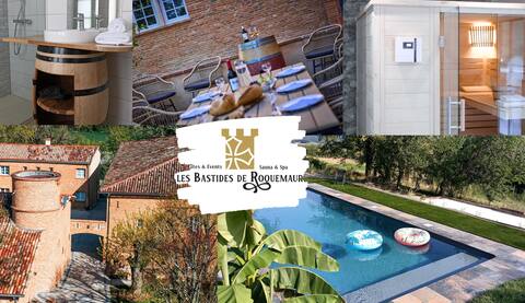 Grande Maison -12p- Piscine Jacuzzi Sauna