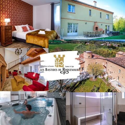 Big House -10p- Pool Jacuzzi Air conditioning