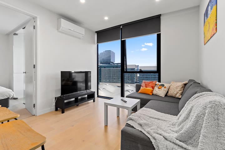 13-modern & Stunning 2b2b Apt Near Southern Cross - Melbourne