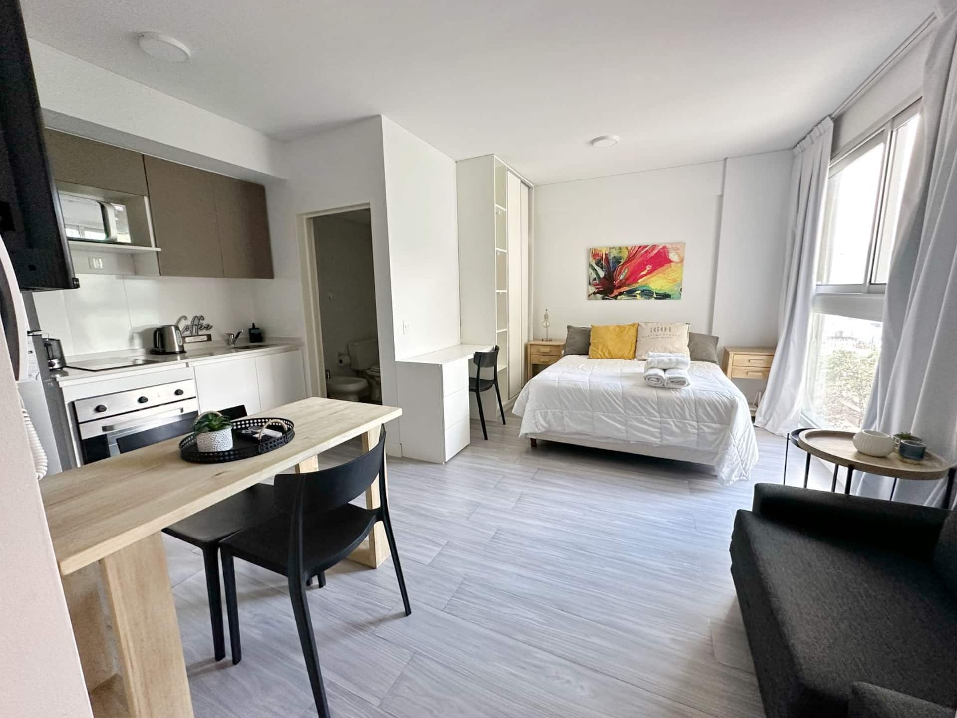 Apartamento de 1 quarto em Palermo