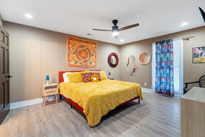 Izba s tematikou 70. rokov