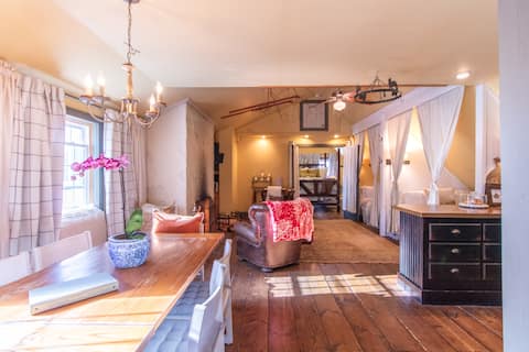 Unique stay at a horse sanctuary