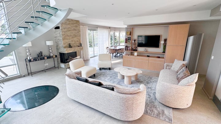 Villa Charleston - Vue Mer, Sauna,hammam,jacuzzi - Antibes