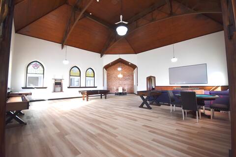 Zion Church Chatham - games room, massage, cinema