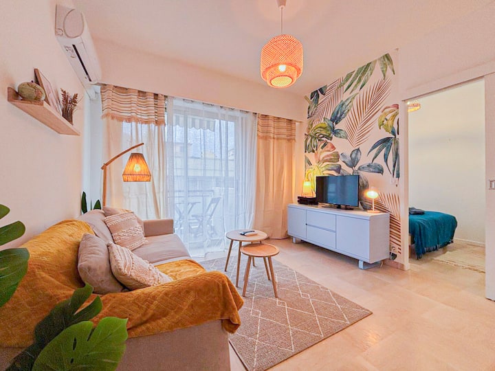 Plage, Promenade & Confort - Wifi, Ac, 4 Pers - Nicea