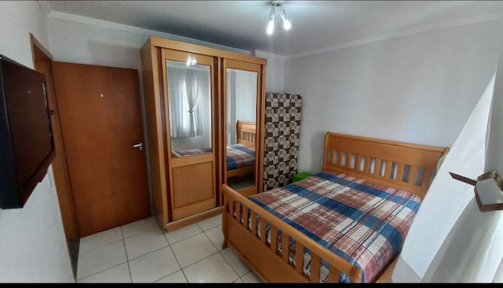 In addition to the double bed, there are four more mattresses.