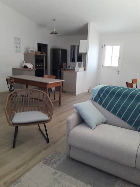 Top performing Airbnb: House between sea and marsh in Notre Dame De Monts