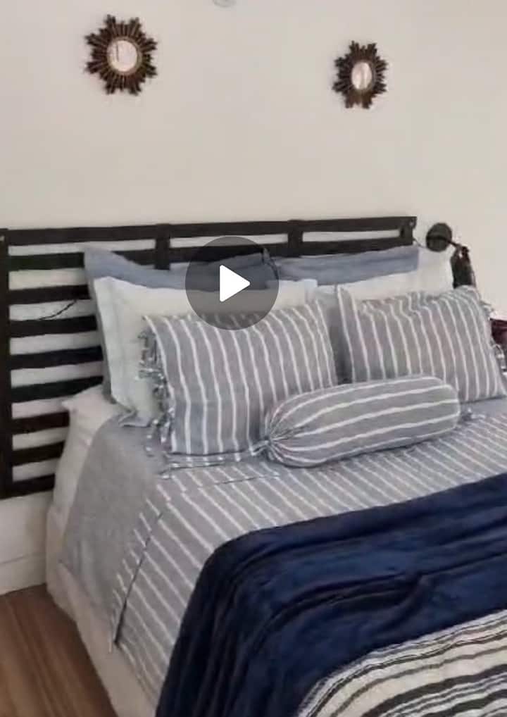 habitación para parejas, mesanine do loft