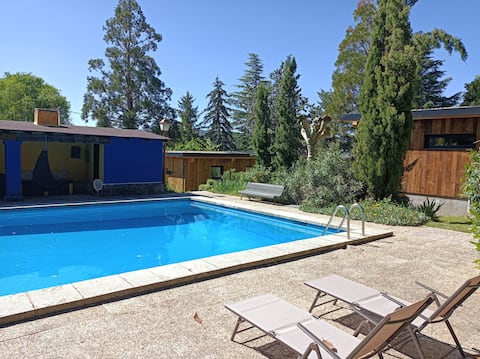 Jardín Las Secuoyas, Green cabin.