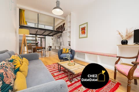 Architect's loft | 6 bedrooms | terrace | arcade