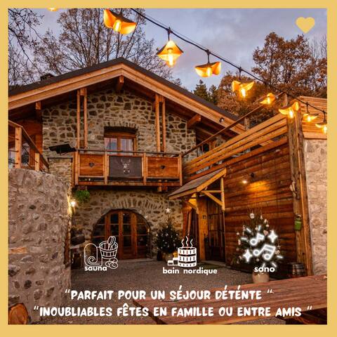 Le refuge des Toupins *Sauna & Norwegian Bain *