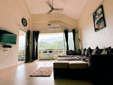 Mountainview Paradise. Cozy 1bhk amidst mountains.