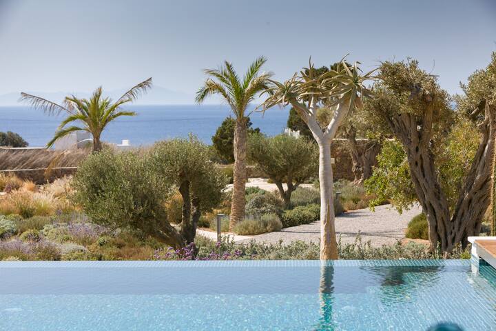 Eleonas Paros Villas, OIKIA, private pool & tennis gallery image 4